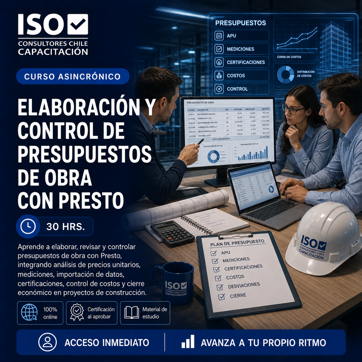 Elaboración y Control de Presupuestos de Obra con Presto